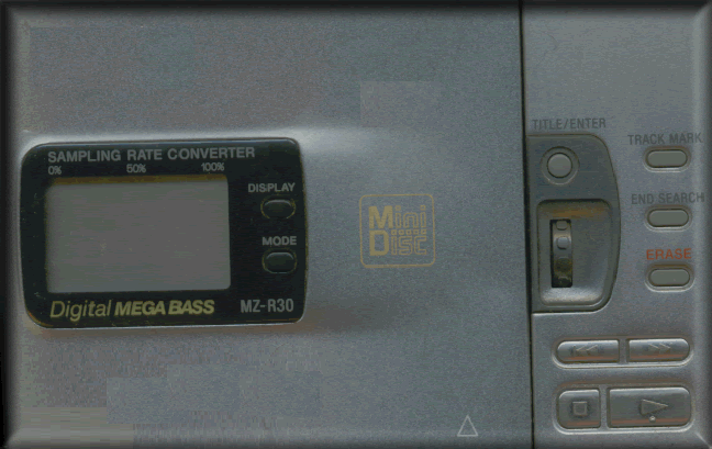 sony minidisc player